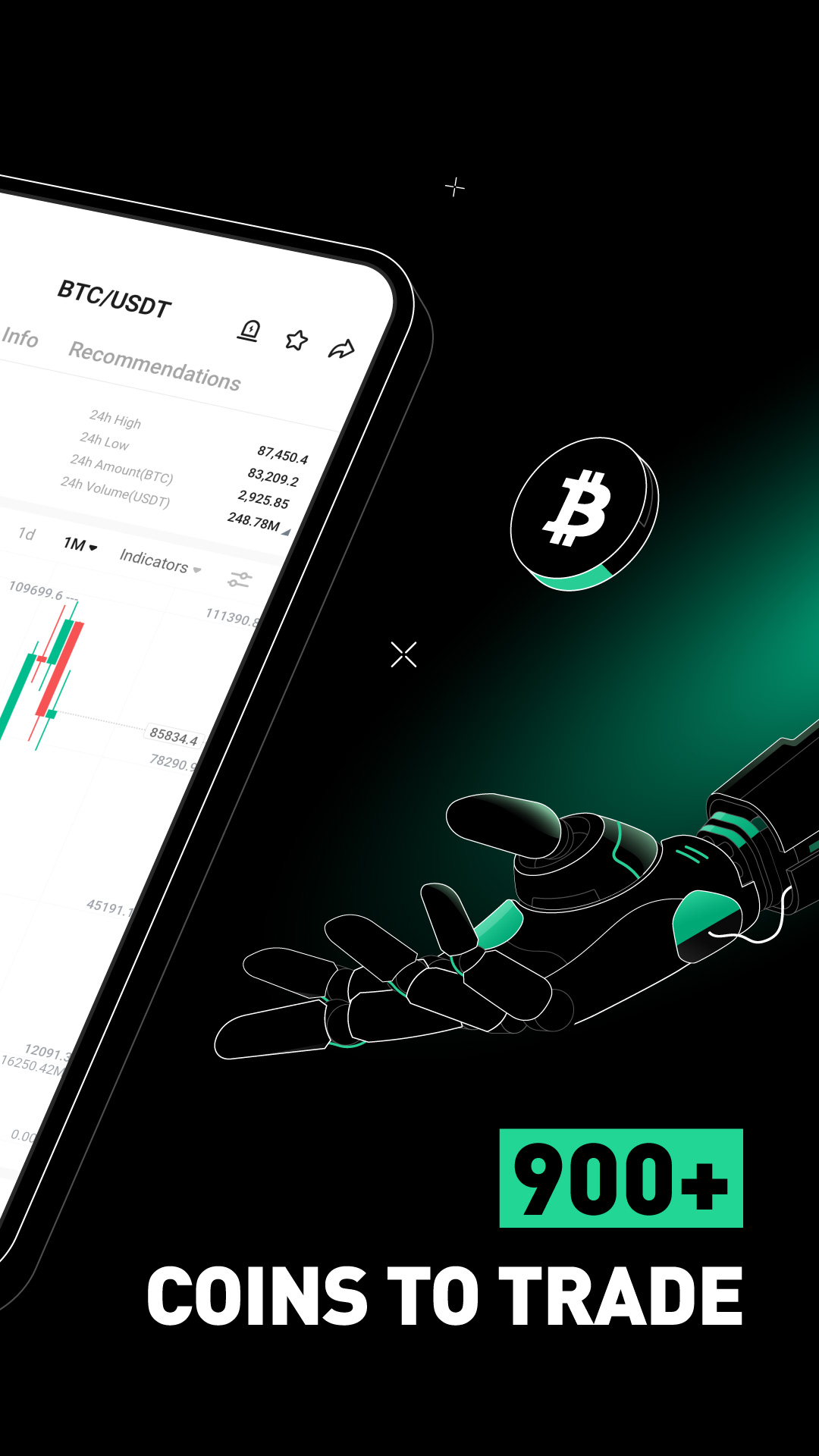 اسکرین شات 2 برنامه KuCoin: Buy Bitcoin & Crypto