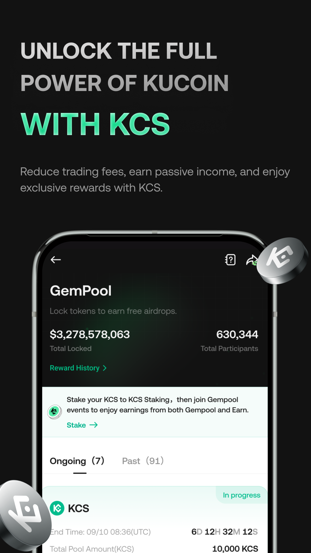 اسکرین شات 5 برنامه KuCoin: Buy Bitcoin & Crypto