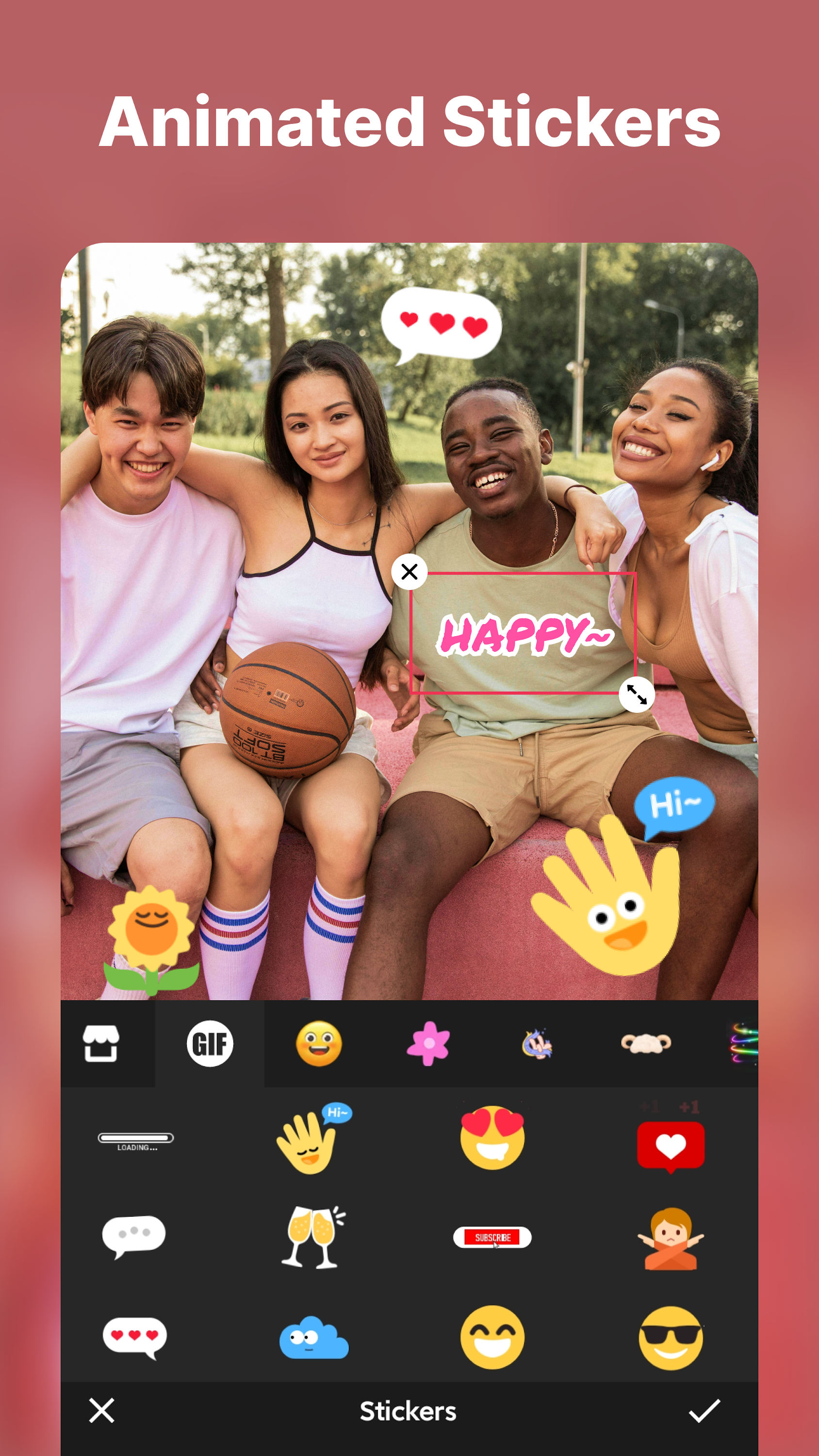 اسکرین شات 3 برنامه KucoCut - Video Editor & Maker
