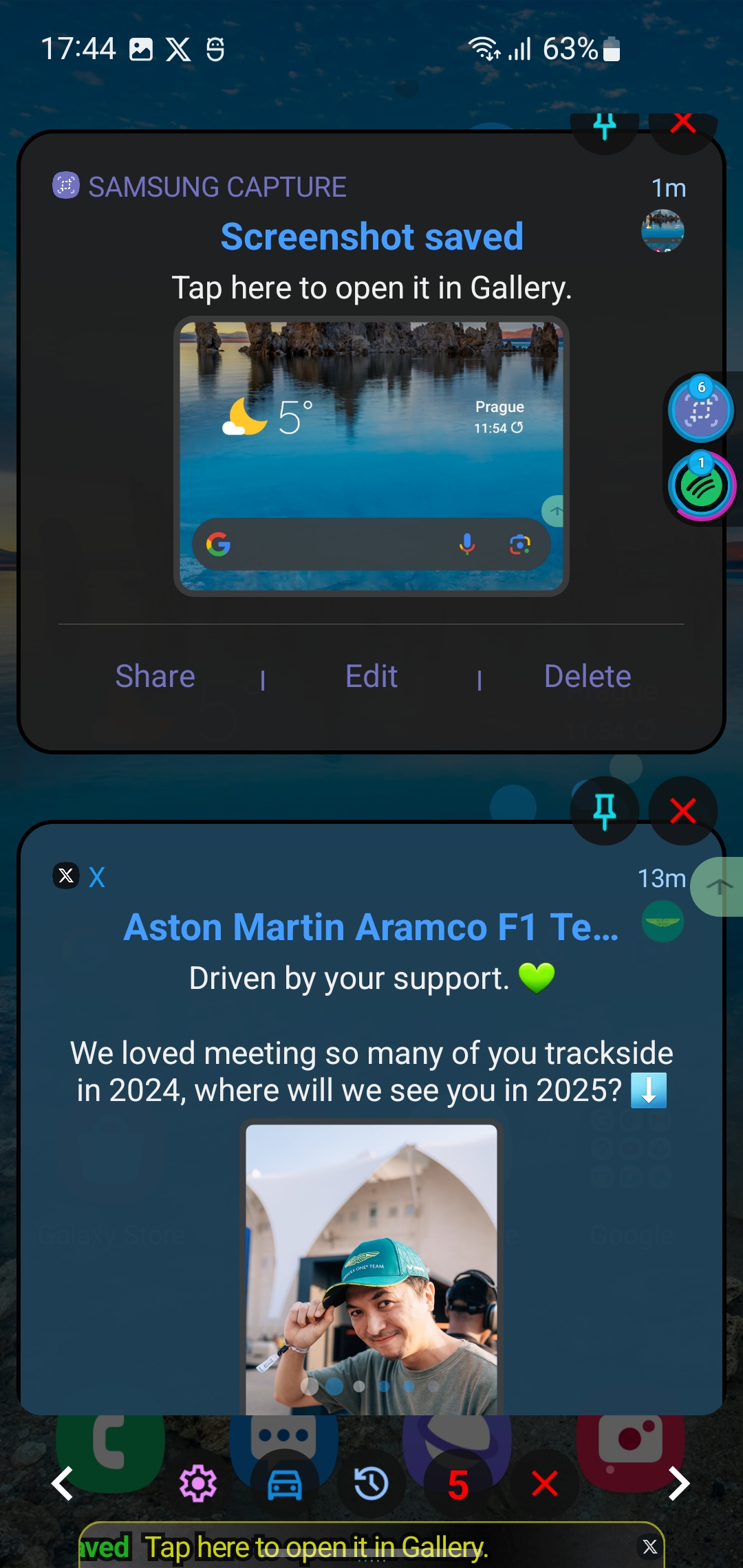 اسکرین شات 3 برنامه Notification Dots