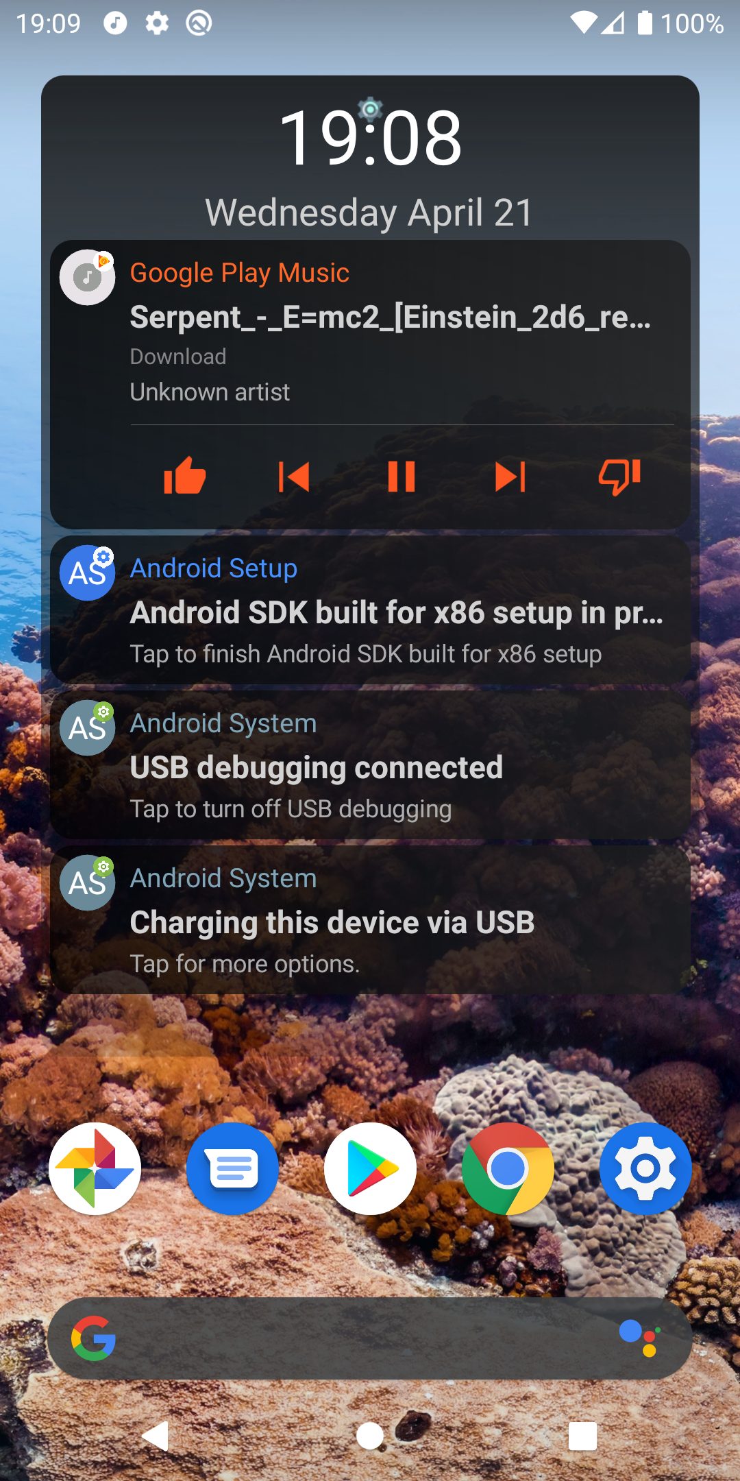 اسکرین شات 7 برنامه Notification Widget