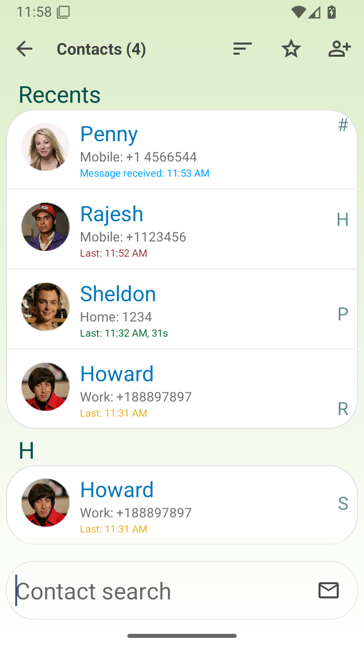 اسکرین شات 8 برنامه Smart Notify - Dialer & SMS