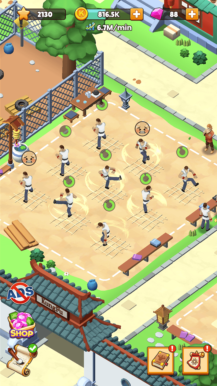 اسکرین شات 1 بازی KungFu Academy