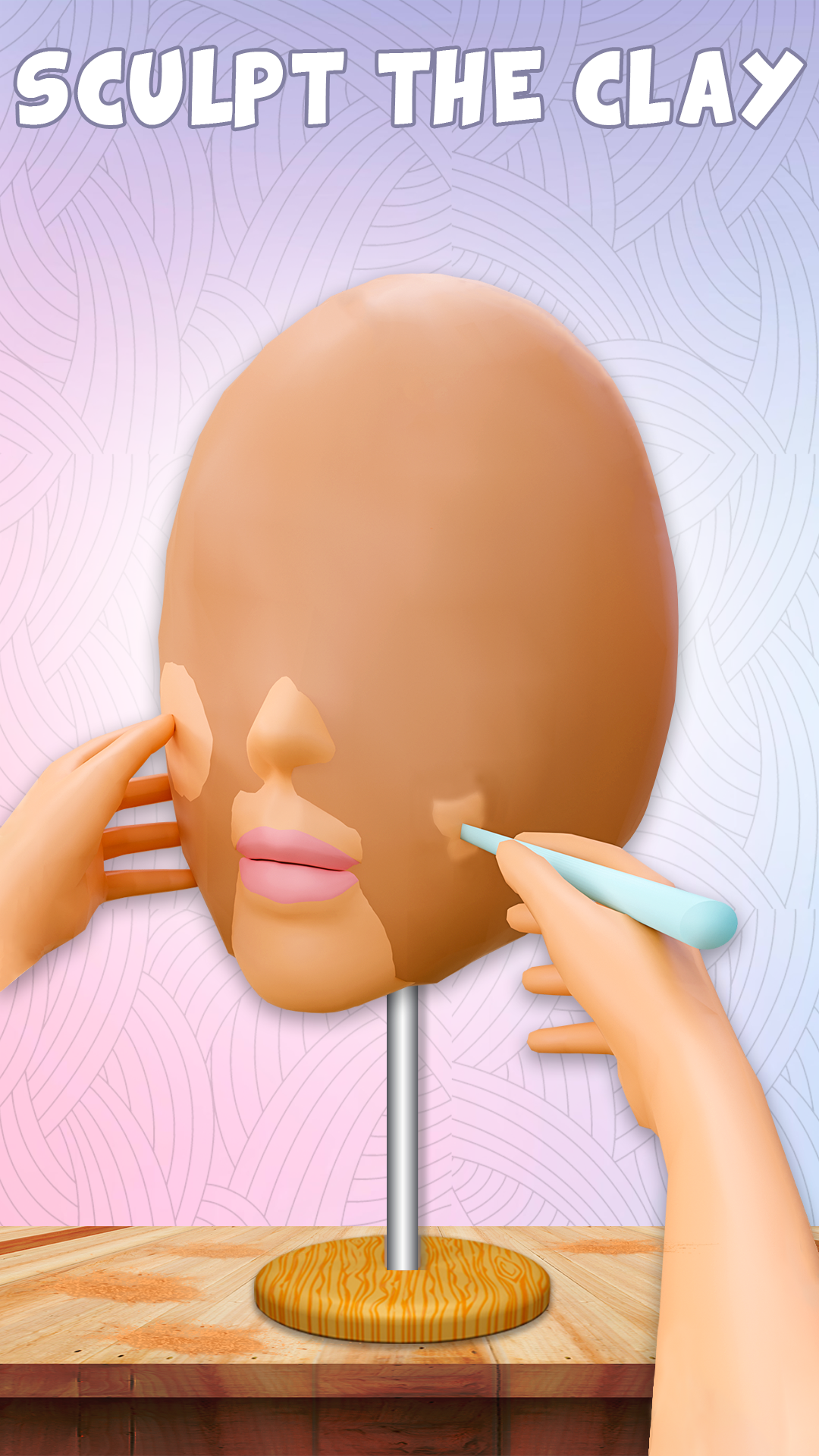 اسکرین شات 3 بازی Face Sculpt 3D Sculpting Games