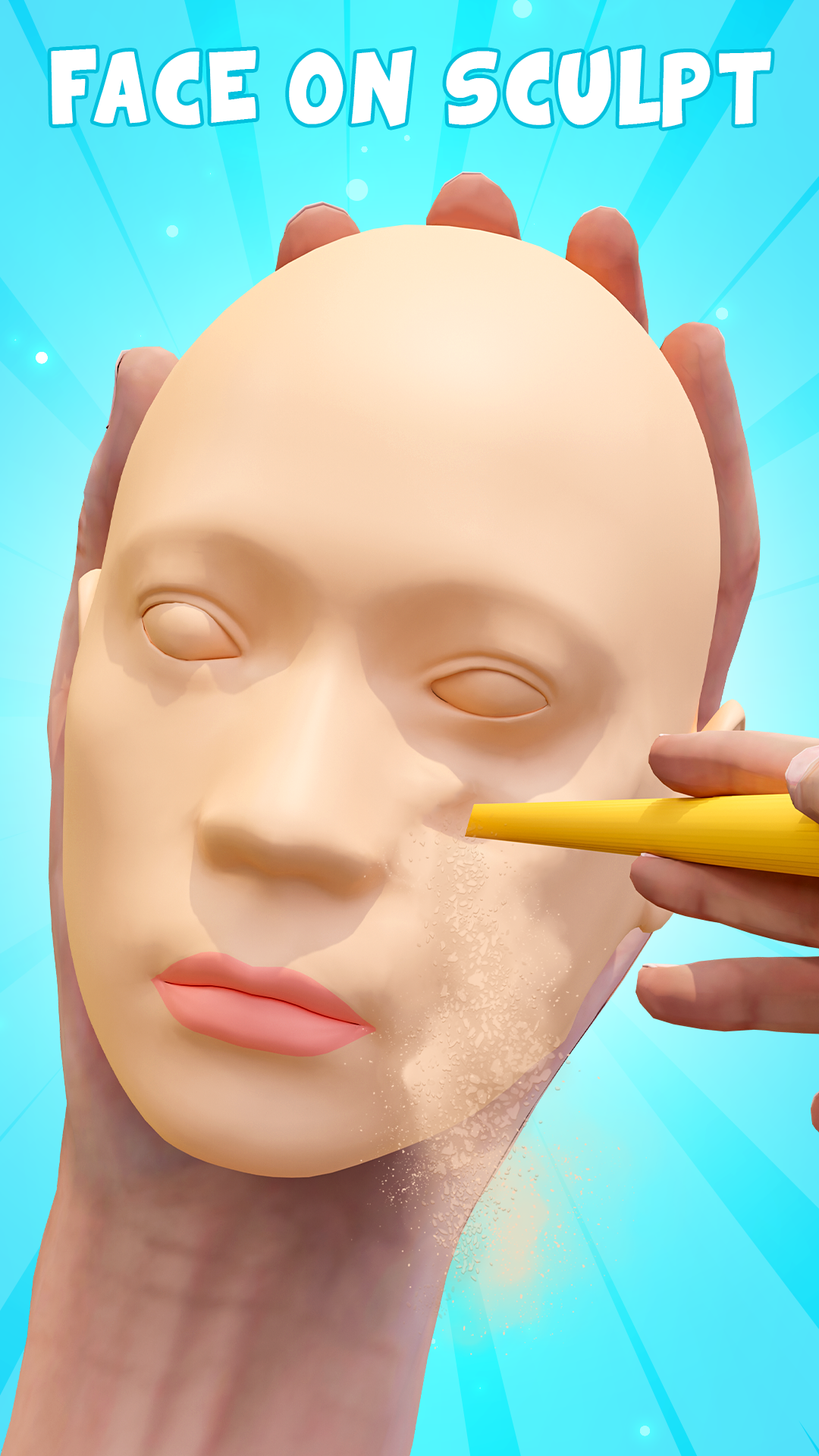 اسکرین شات 4 بازی Face Sculpt 3D Sculpting Games