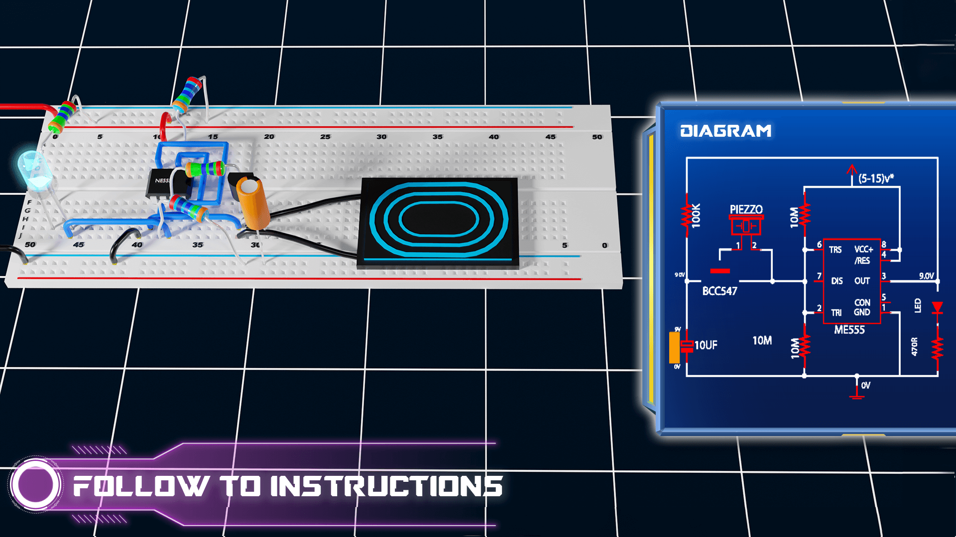 اسکرین شات 3 بازی Circuit Simulator Logic Sim