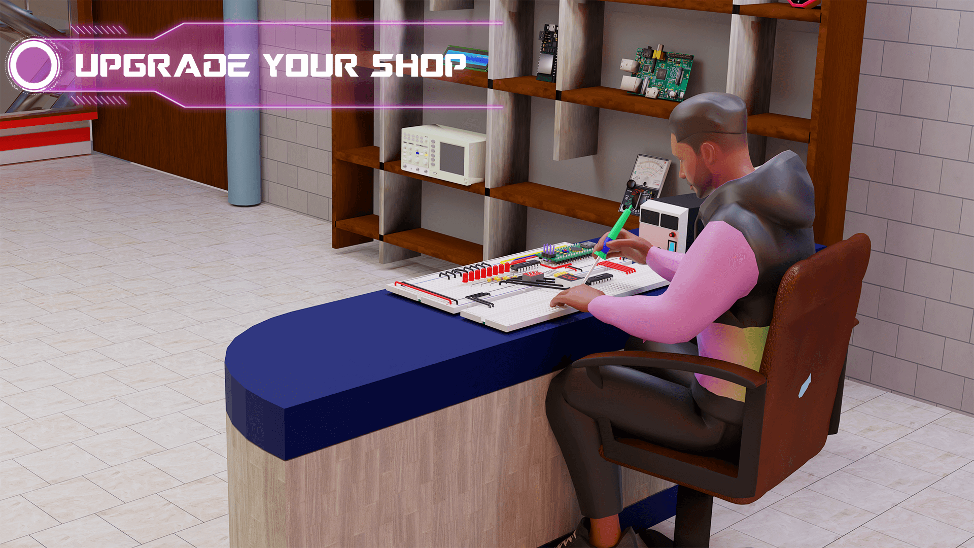 اسکرین شات 6 بازی Circuit Simulator Logic Sim