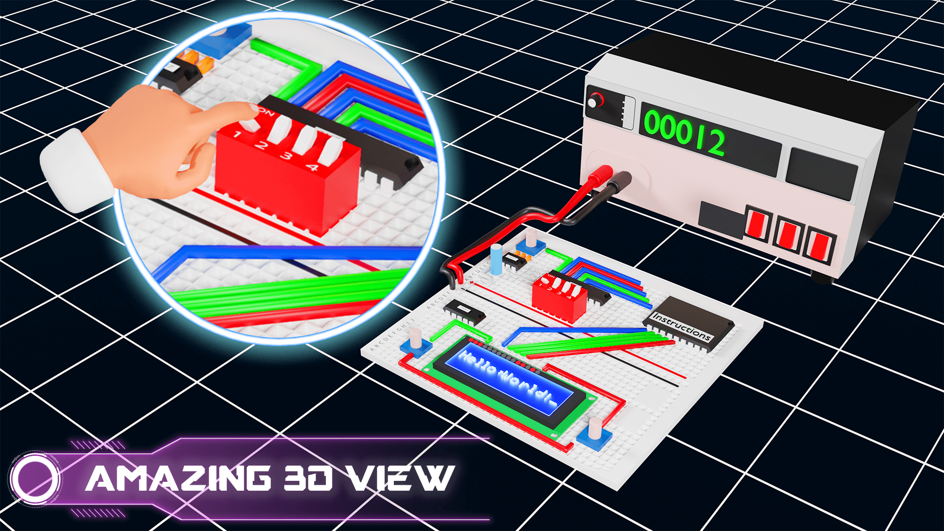 اسکرین شات 5 بازی Circuit Simulator Logic Sim