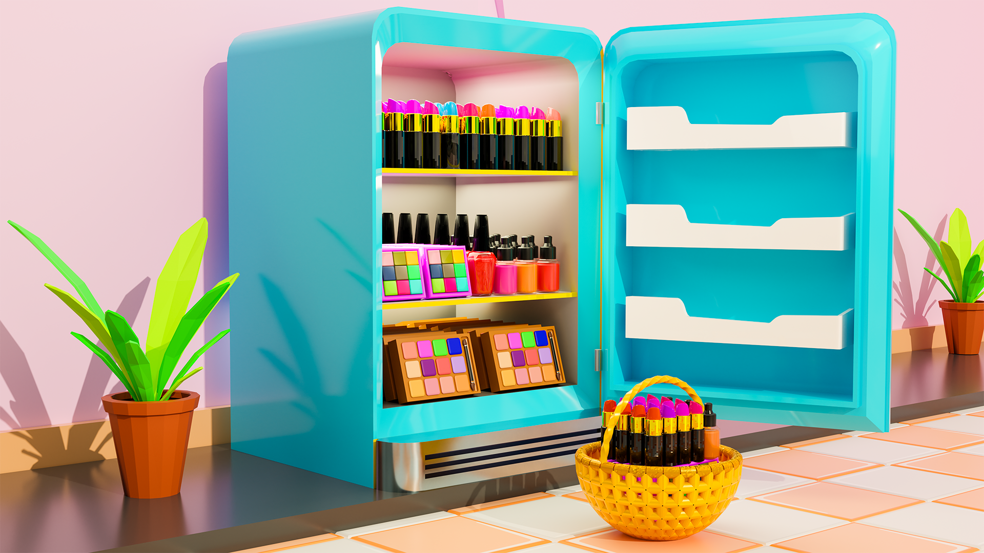 اسکرین شات 1 بازی Fill The Fridge Organizer Game
