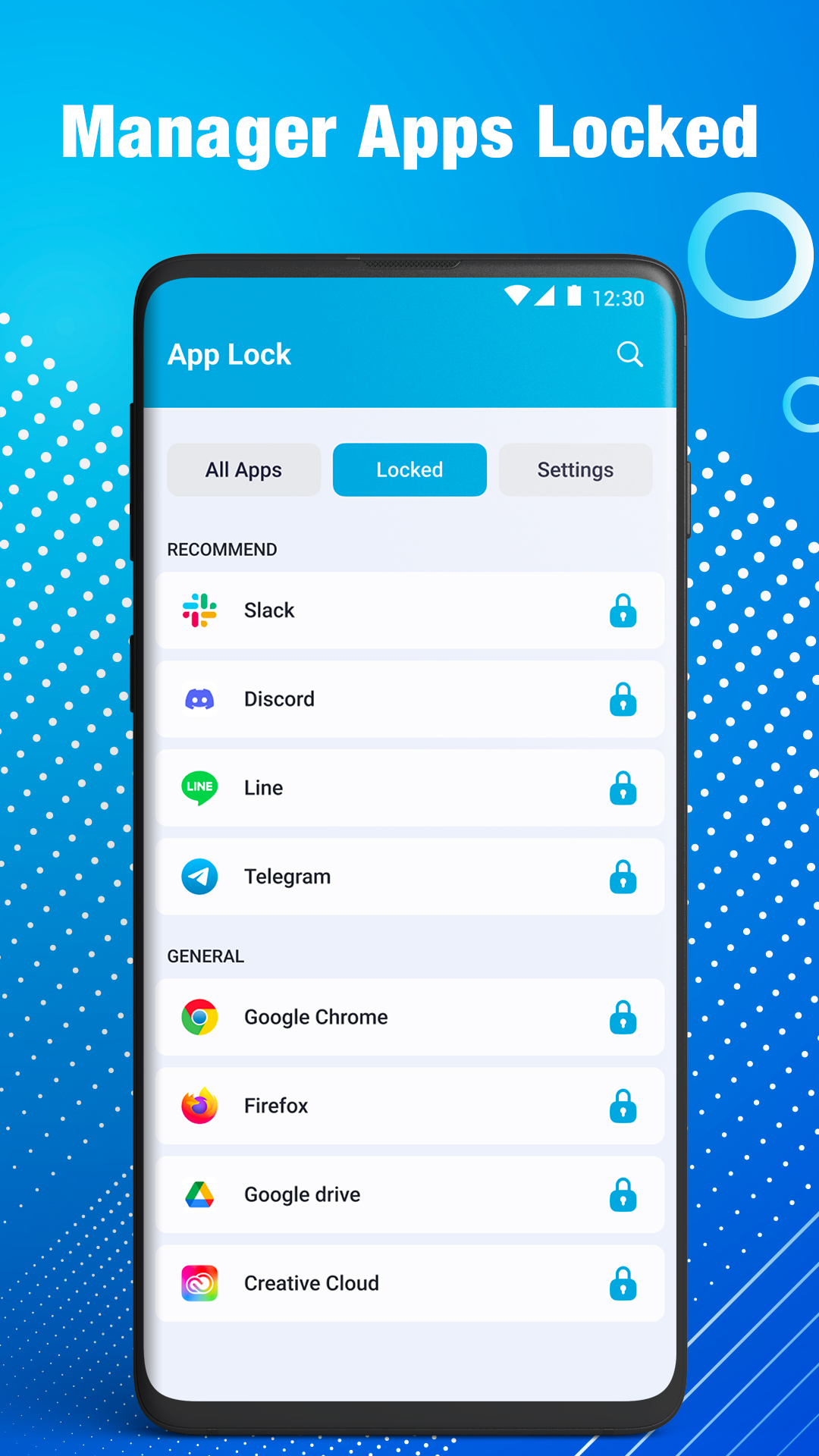 اسکرین شات 2 برنامه App Lock