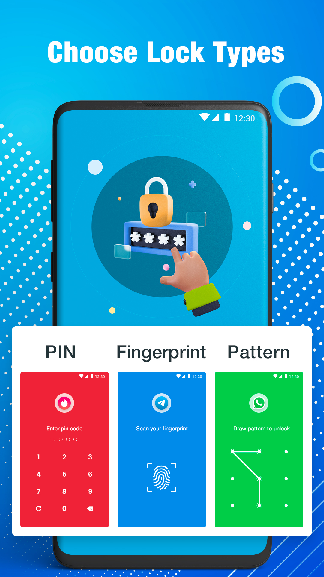 اسکرین شات 3 برنامه App Lock
