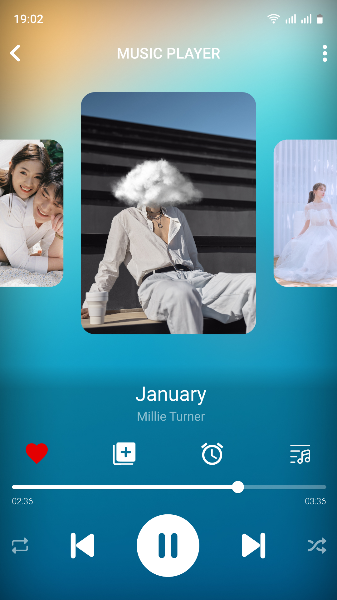 اسکرین شات 1 برنامه Music player – Mp3 player