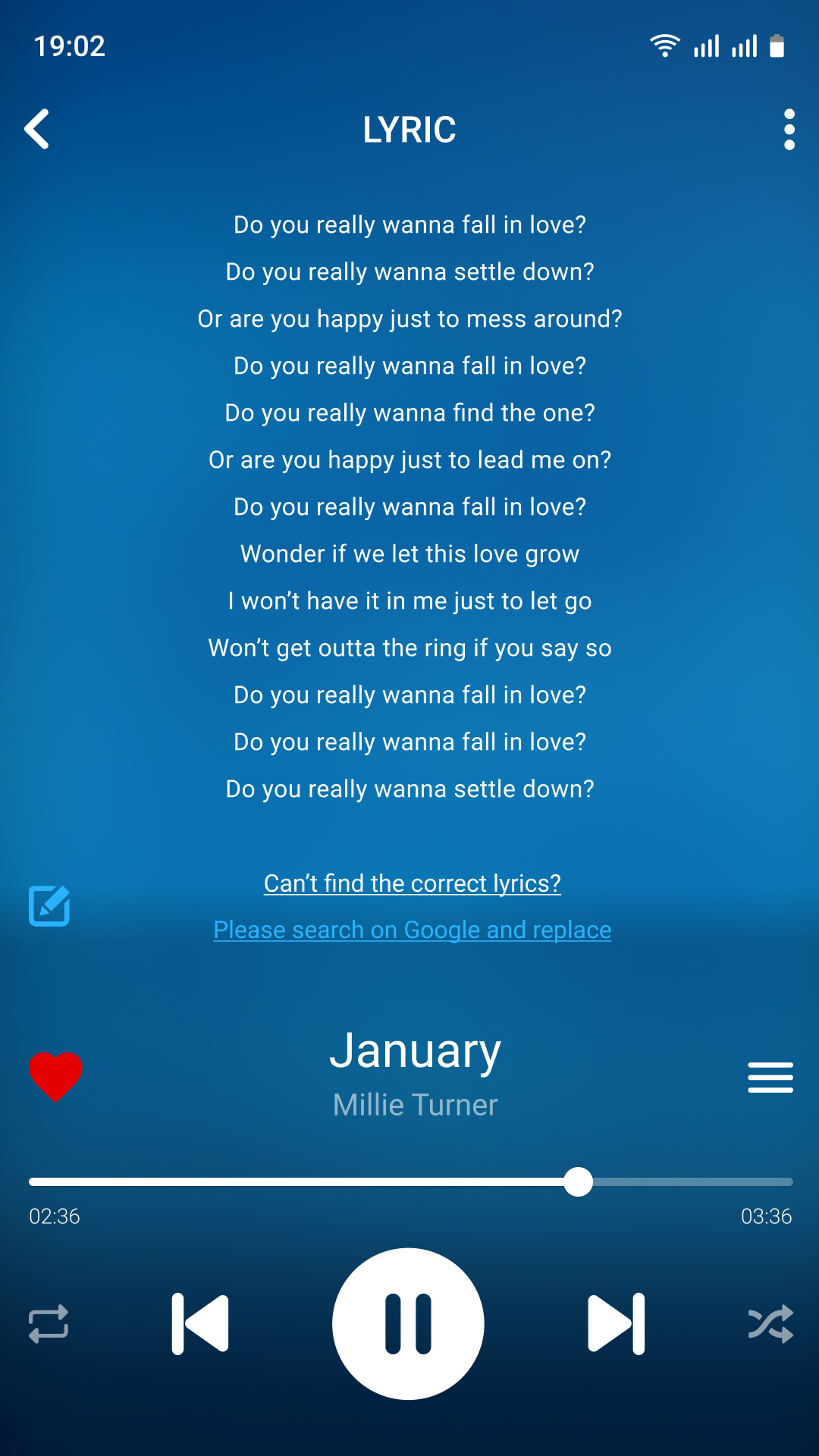 اسکرین شات 4 برنامه Music player – Mp3 player