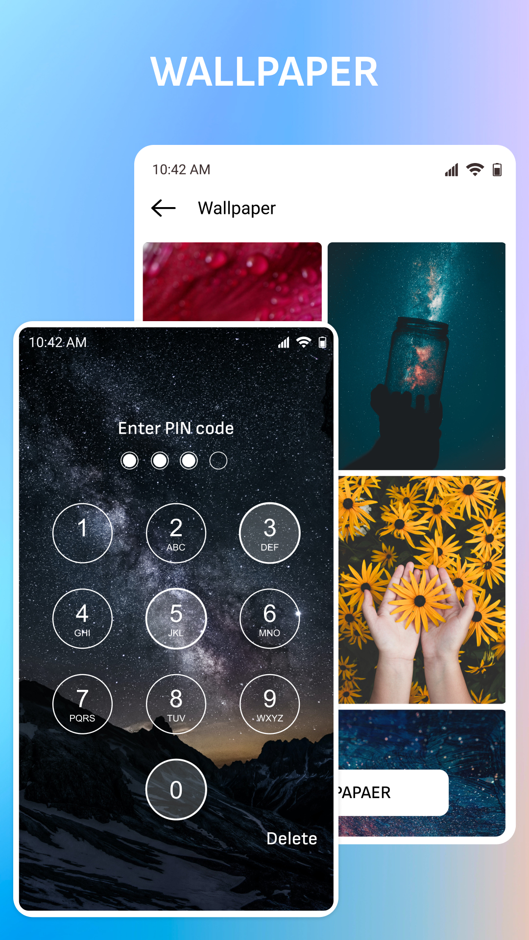 اسکرین شات 8 برنامه Lock screen passcode