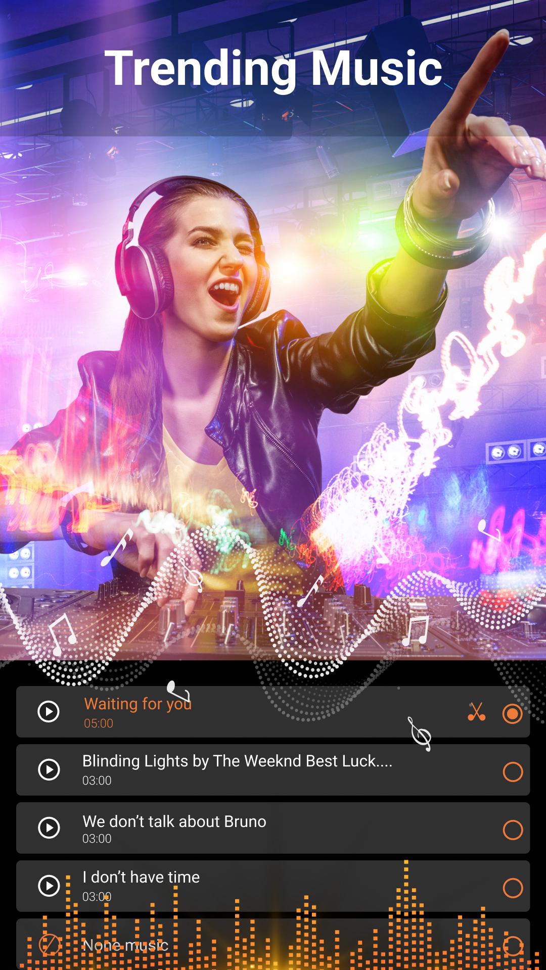 اسکرین شات 3 برنامه Video Maker – Video Editor