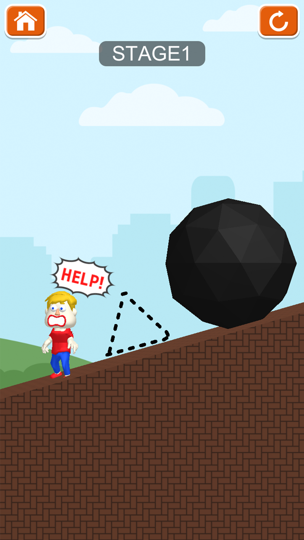 اسکرین شات 1 بازی Save them all - drawing puzzle