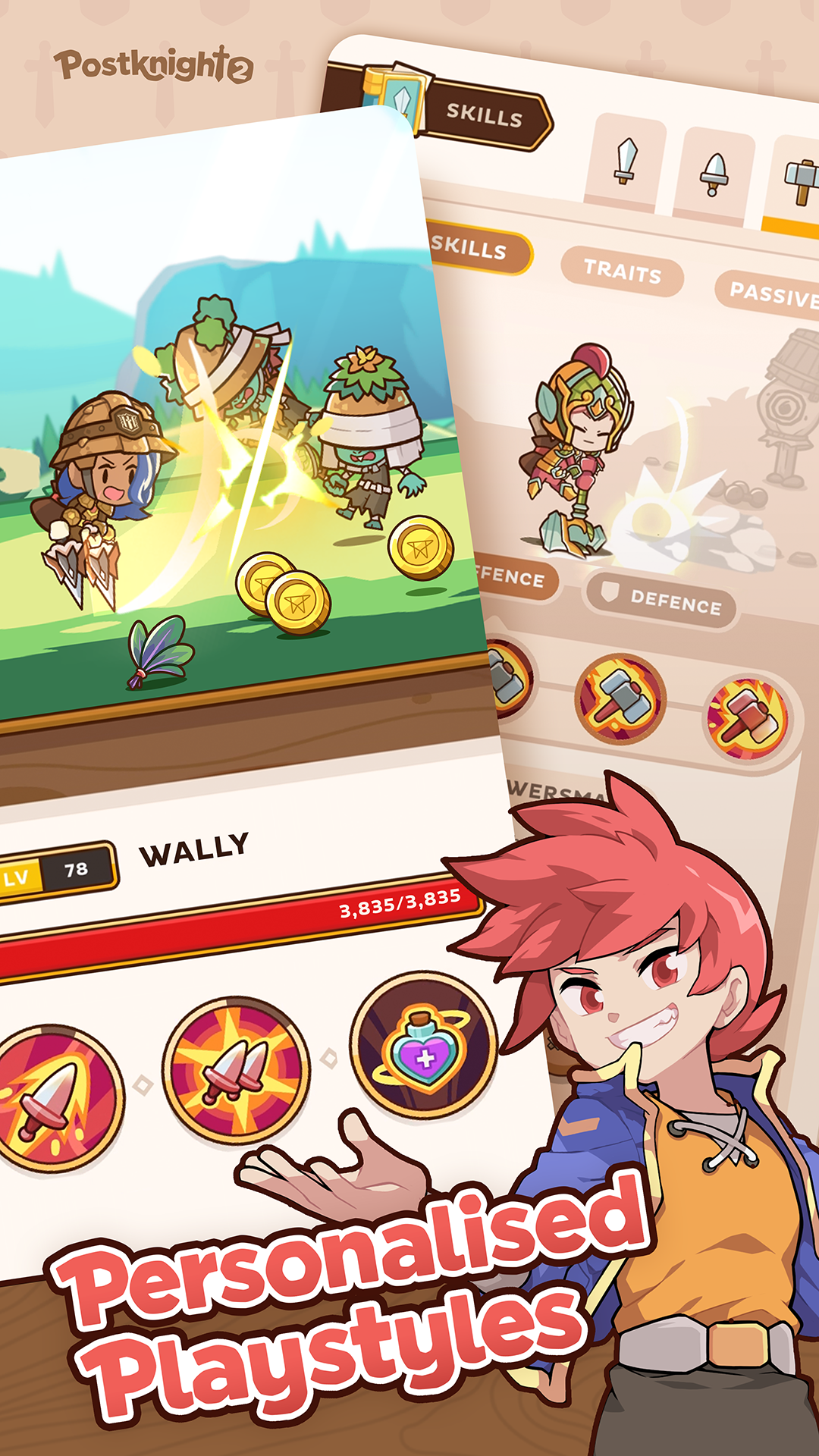 اسکرین شات 1 بازی Postknight 2