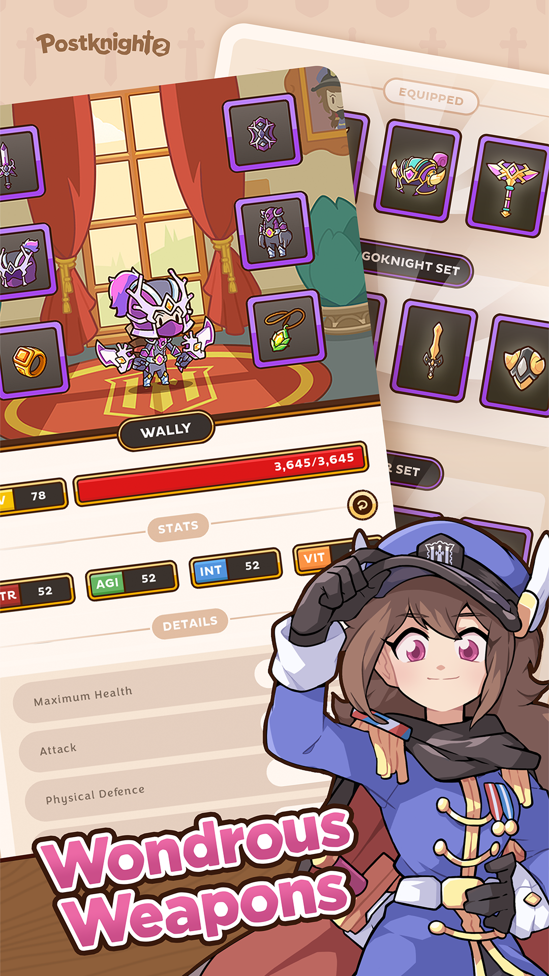 اسکرین شات 2 بازی Postknight 2