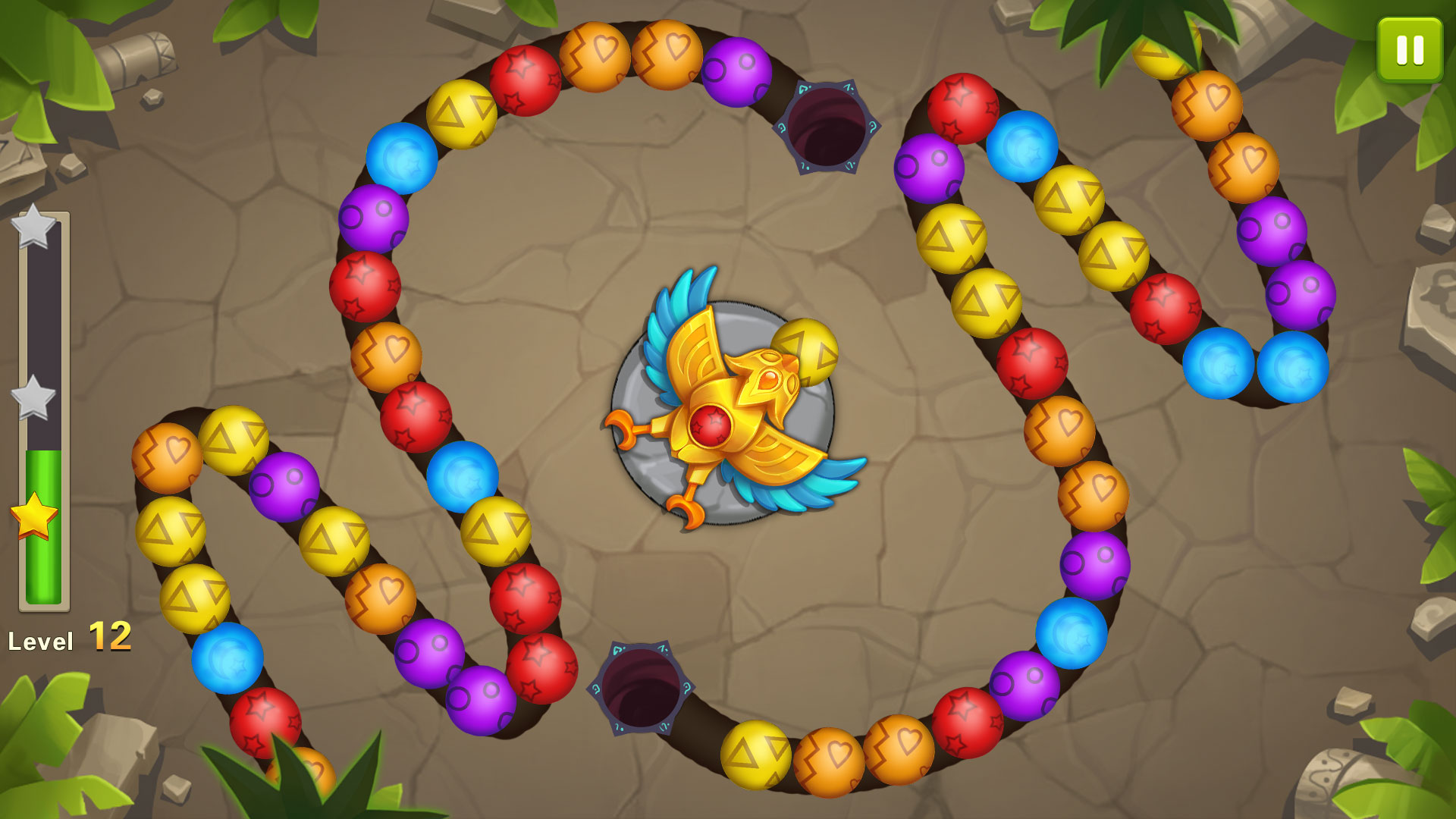 اسکرین شات 4 بازی Marble Shooter: Jungle Blast