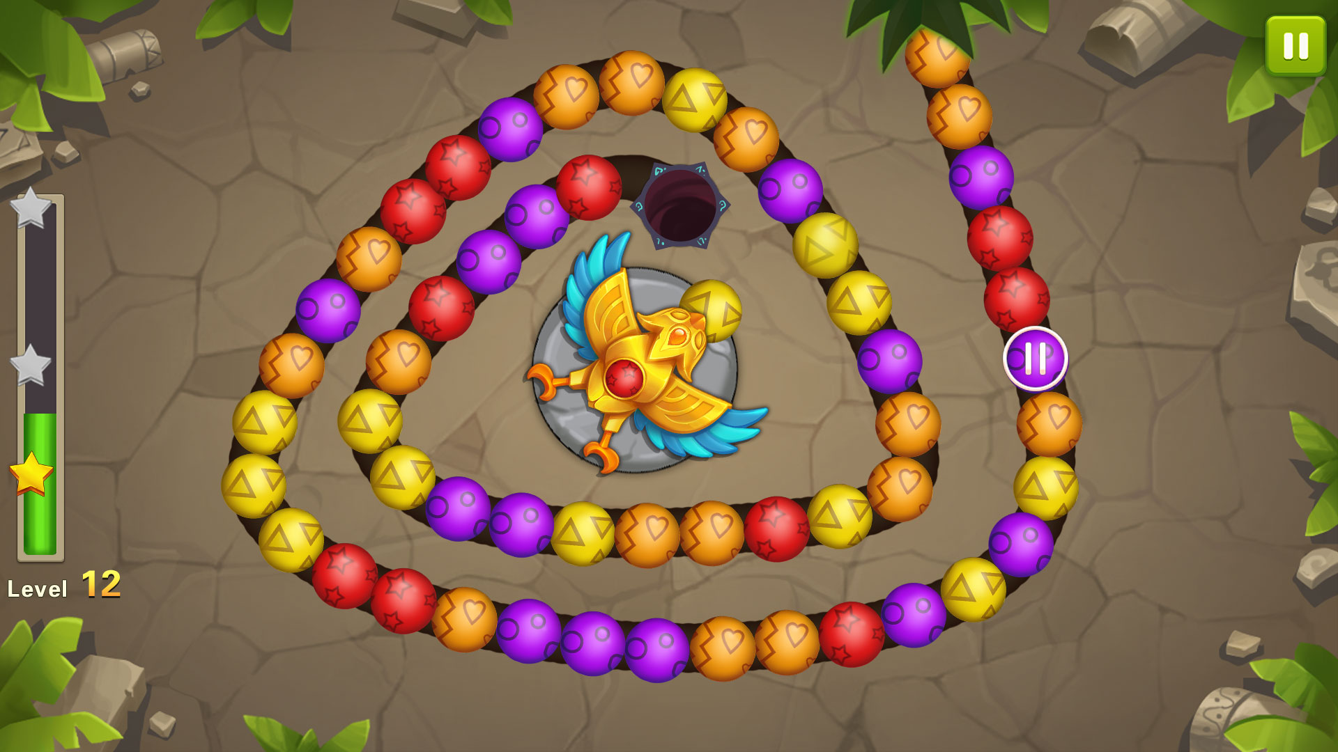 اسکرین شات 3 بازی Marble Shooter: Jungle Blast
