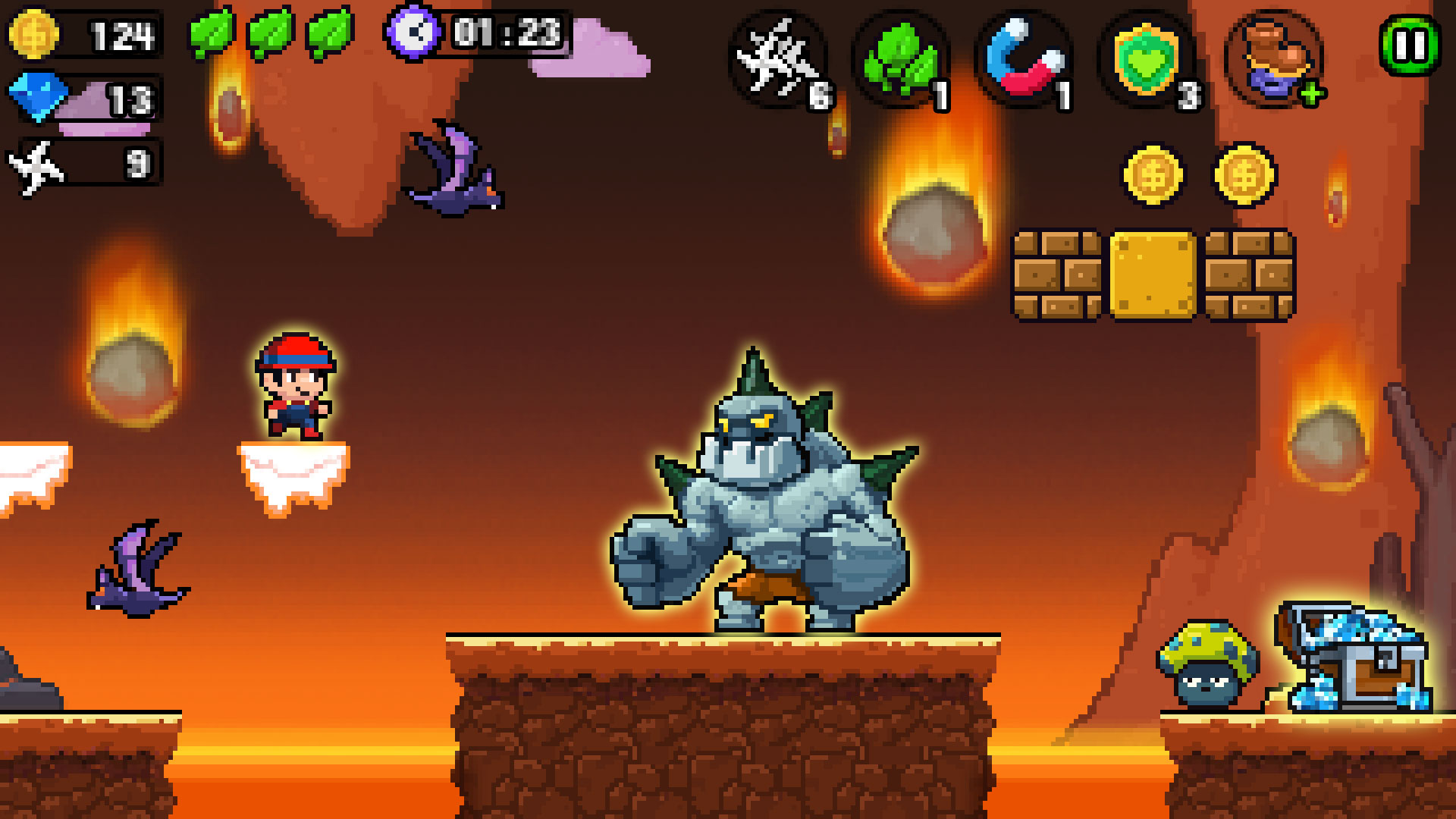 اسکرین شات 2 بازی Pixel World - Super Run