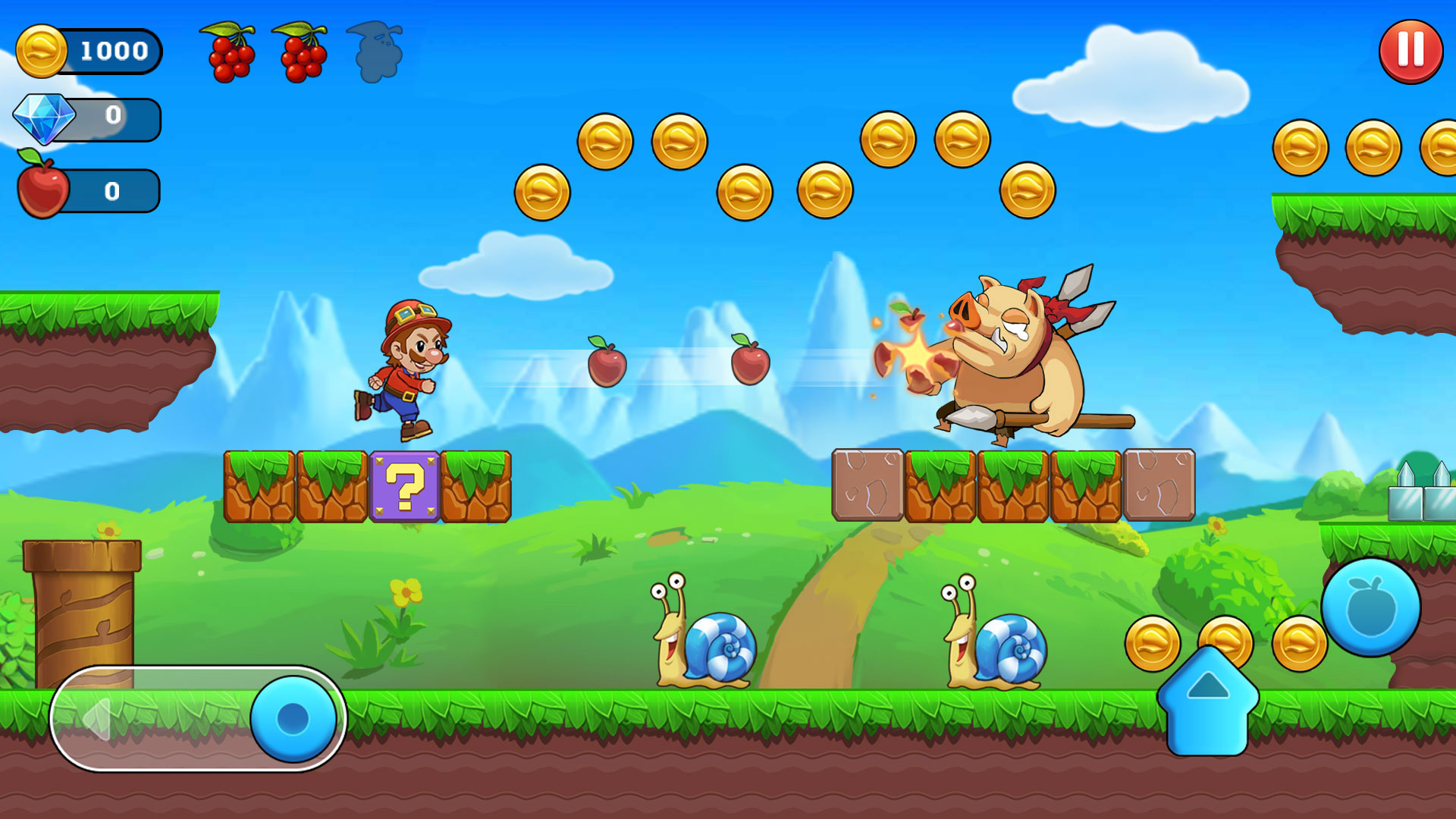 اسکرین شات 1 بازی Super Uncle's World