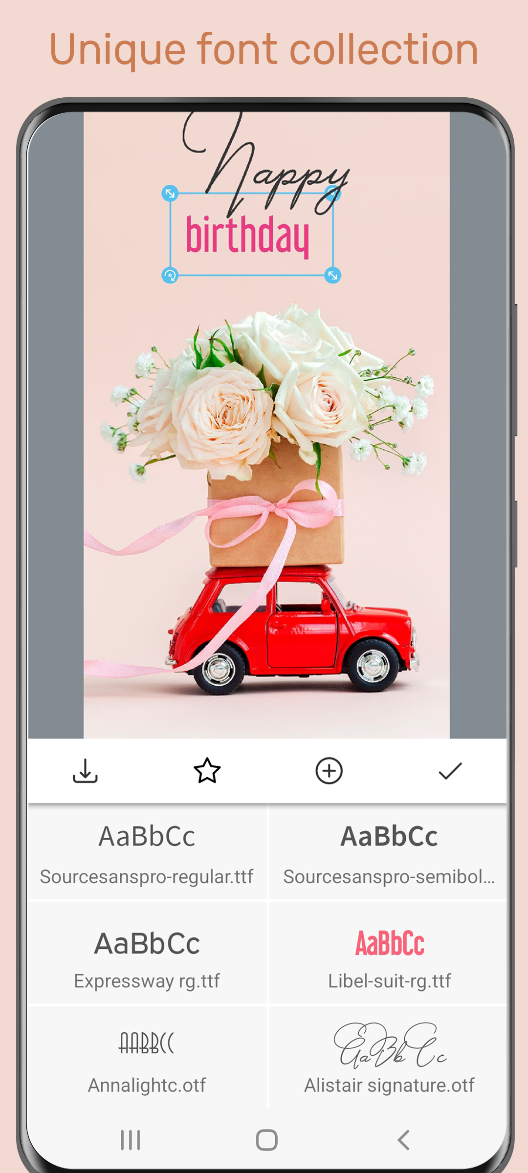 اسکرین شات 4 برنامه eCards: Greeting card maker!