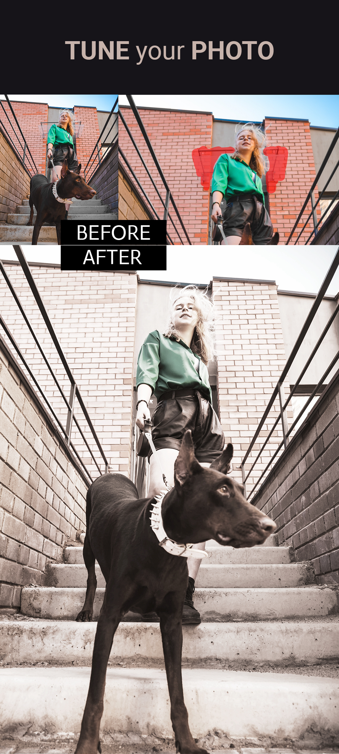 اسکرین شات 8 برنامه Photo Studio: Edit Photos App