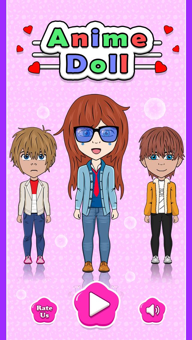 اسکرین شات 1 بازی Anime Doll Designer