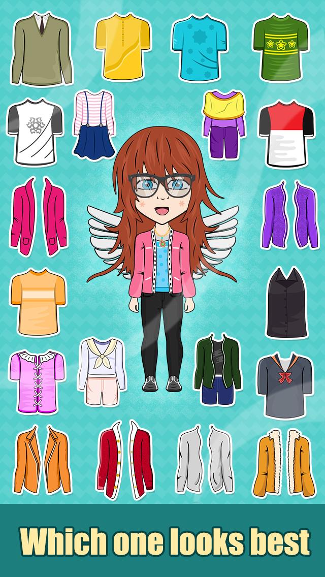اسکرین شات 2 بازی Anime Doll Designer