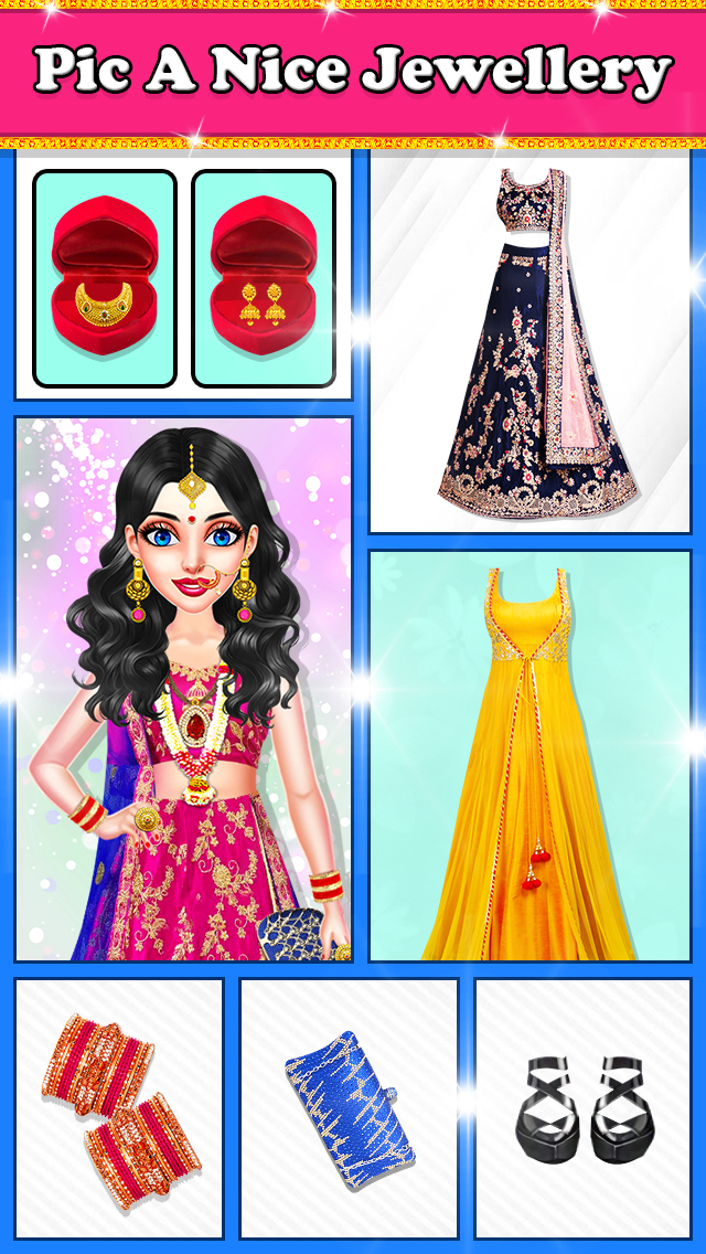 اسکرین شات بازی Indian Wedding Makeup Expert 4