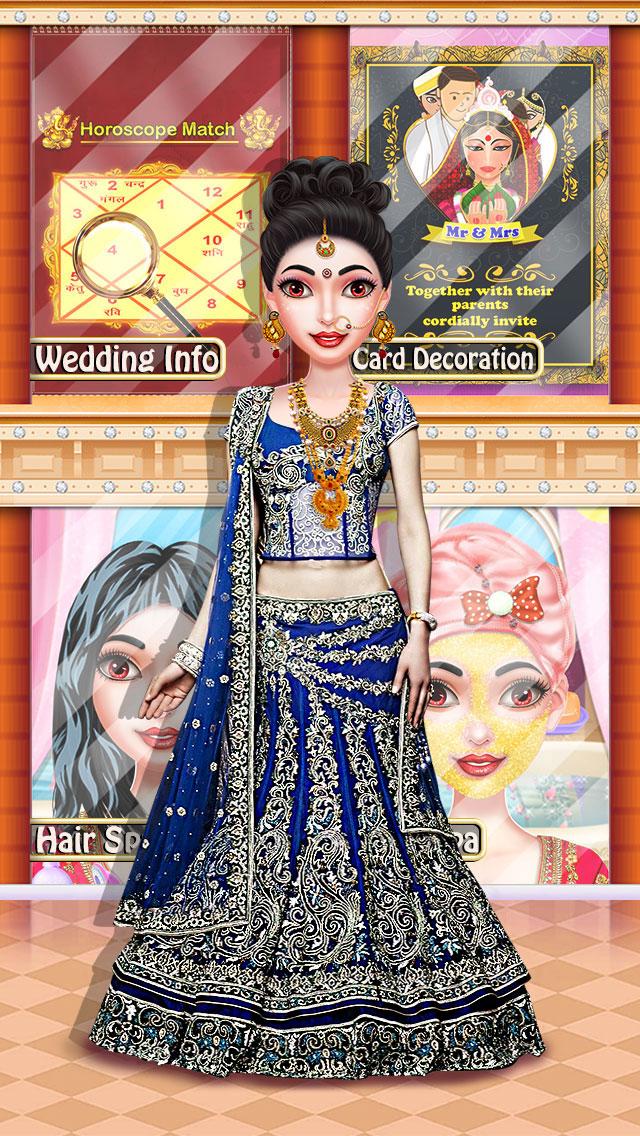 اسکرین شات 3 برنامه Indian Wedding Sajne Wala Game