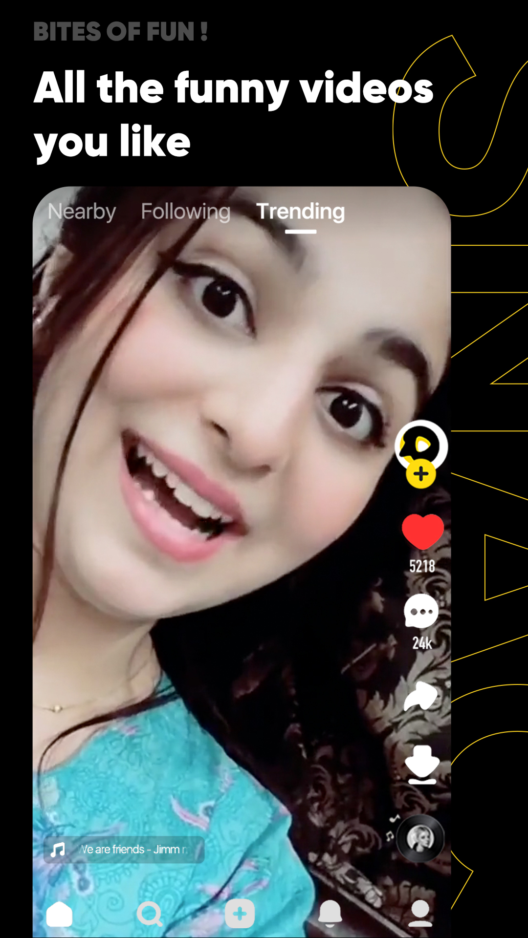 اسکرین شات 1 برنامه SnackVideo