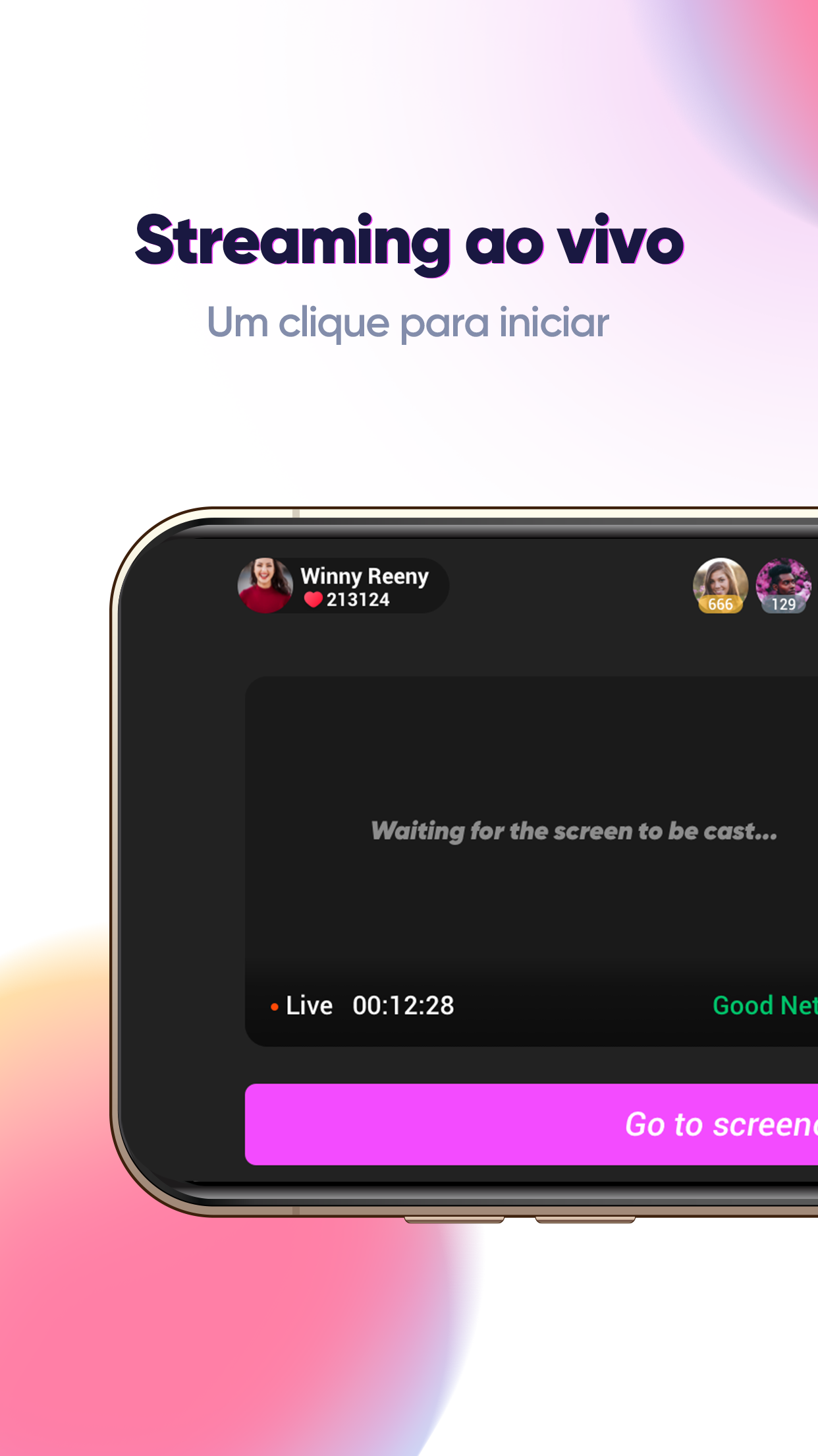 اسکرین شات 1 برنامه Kwai Livepartner