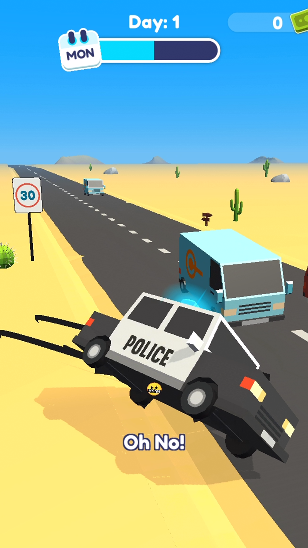 اسکرین شات 4 بازی Let's Be Cops 3D
