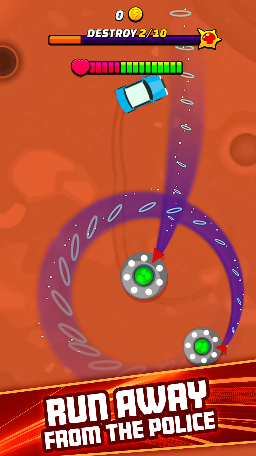 اسکرین شات 3 بازی Police Pursuit: Burnout Rush!