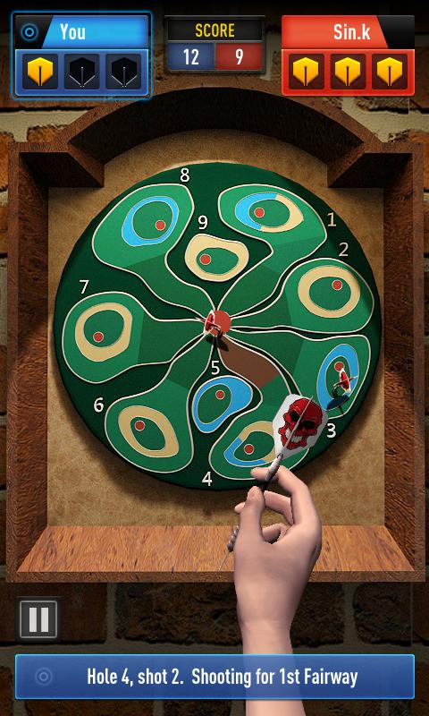 اسکرین شات 4 بازی Darts Master 3D