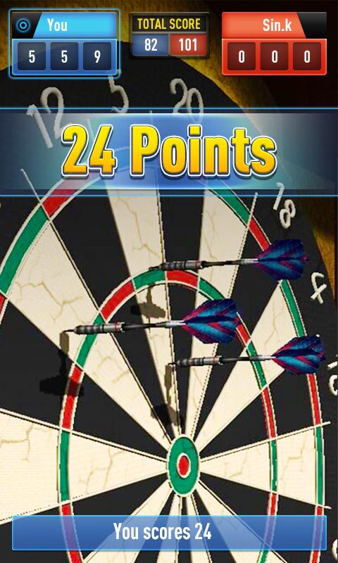 اسکرین شات 2 بازی Darts Master 3D