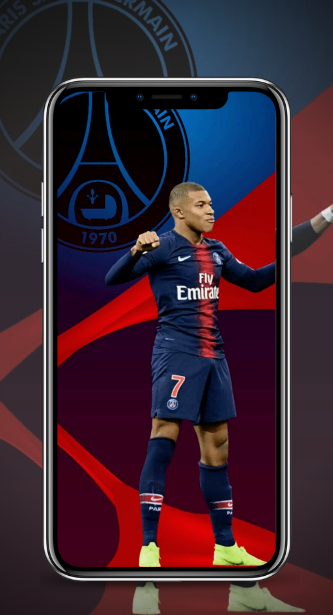 اسکرین شات 7 برنامه Kylian Mbappe Wallpapers 2023