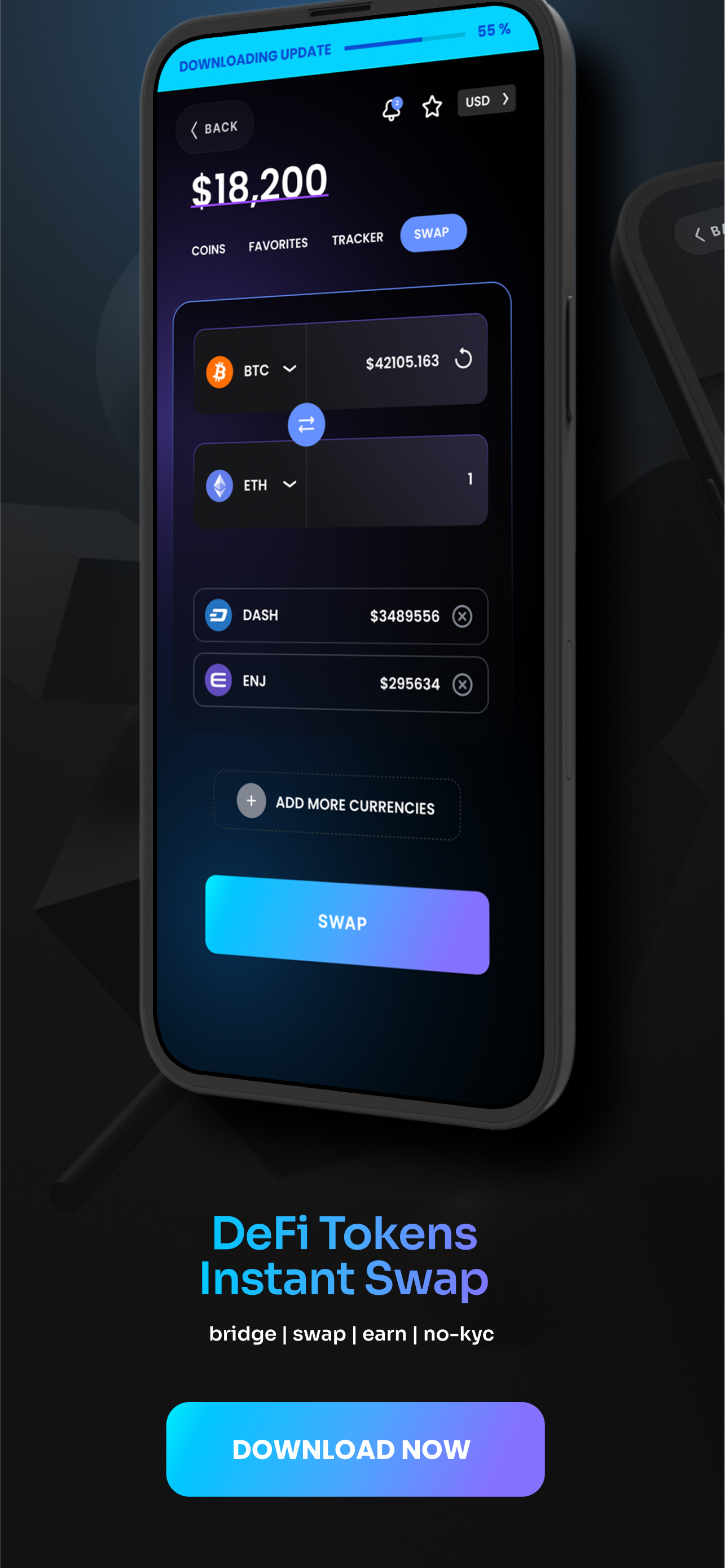 اسکرین شات 4 برنامه DOPAMINE - Bitcoin & Crypto