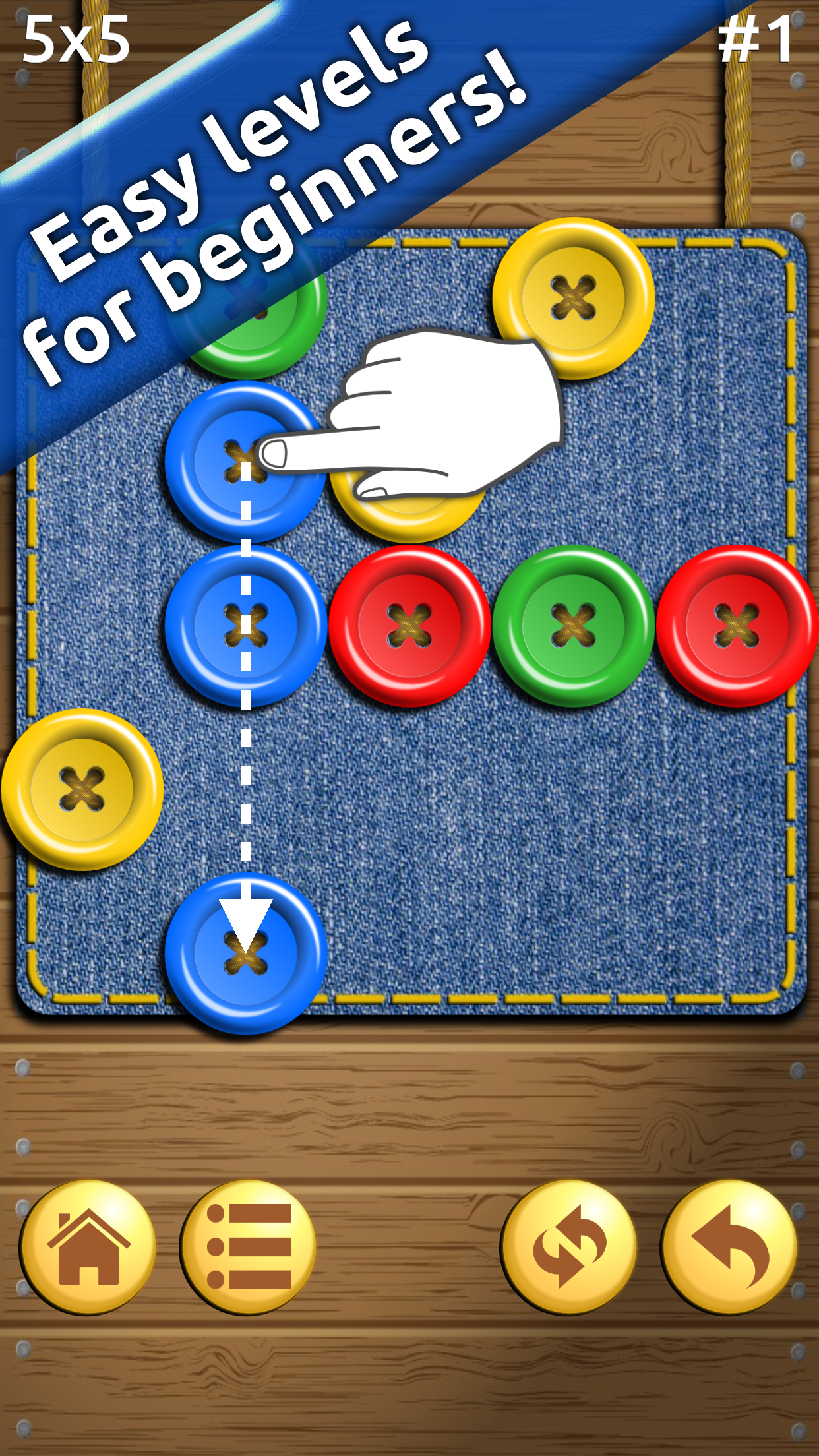 اسکرین شات 2 بازی Buttons and Scissors
