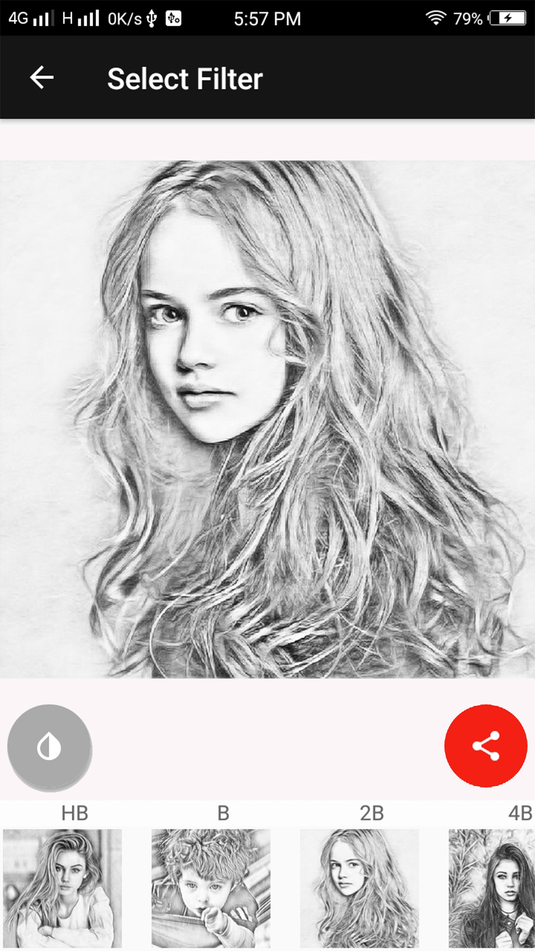 اسکرین شات 1 برنامه Sketch Photo Maker