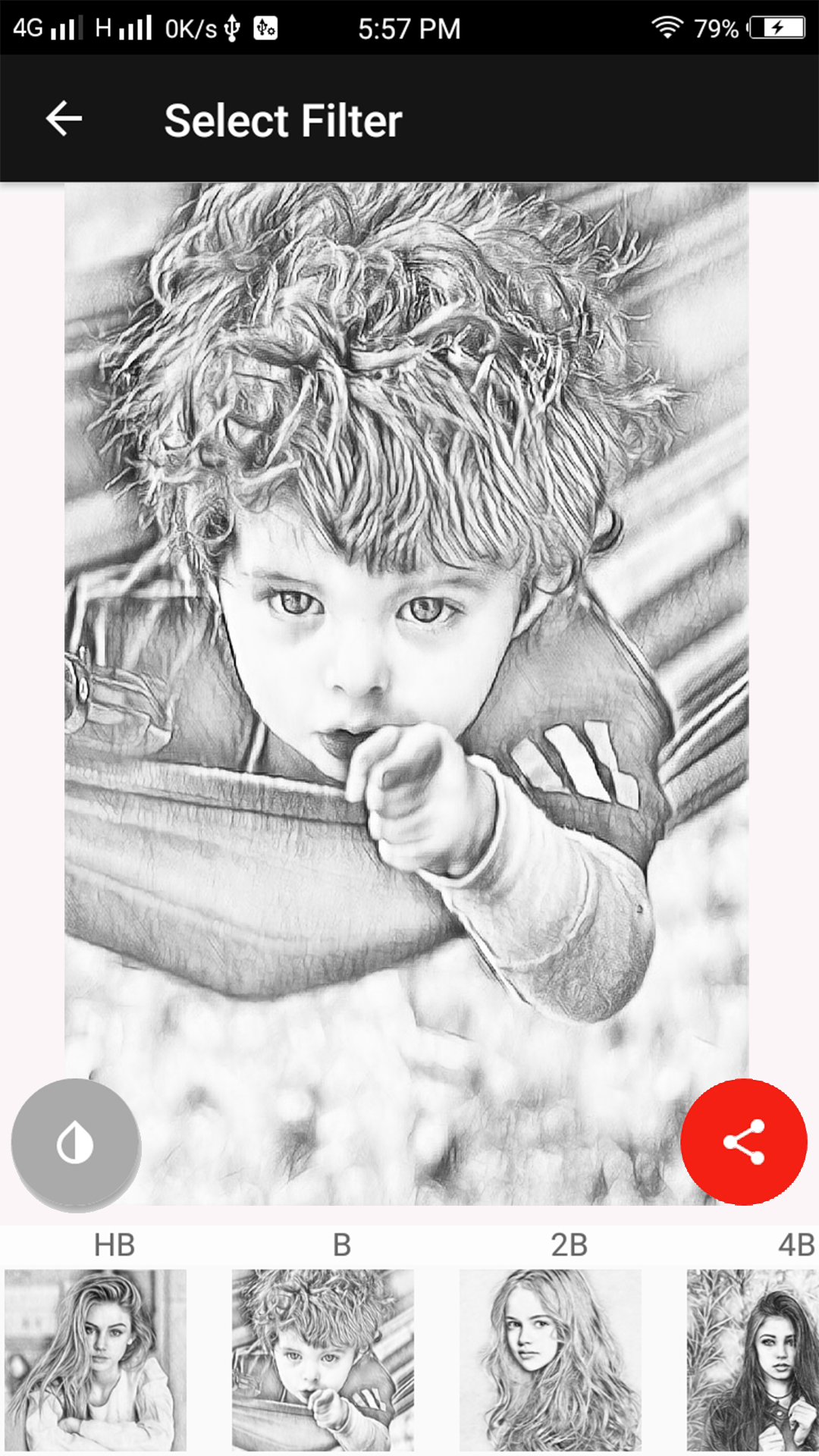 اسکرین شات 4 برنامه Sketch Photo Maker