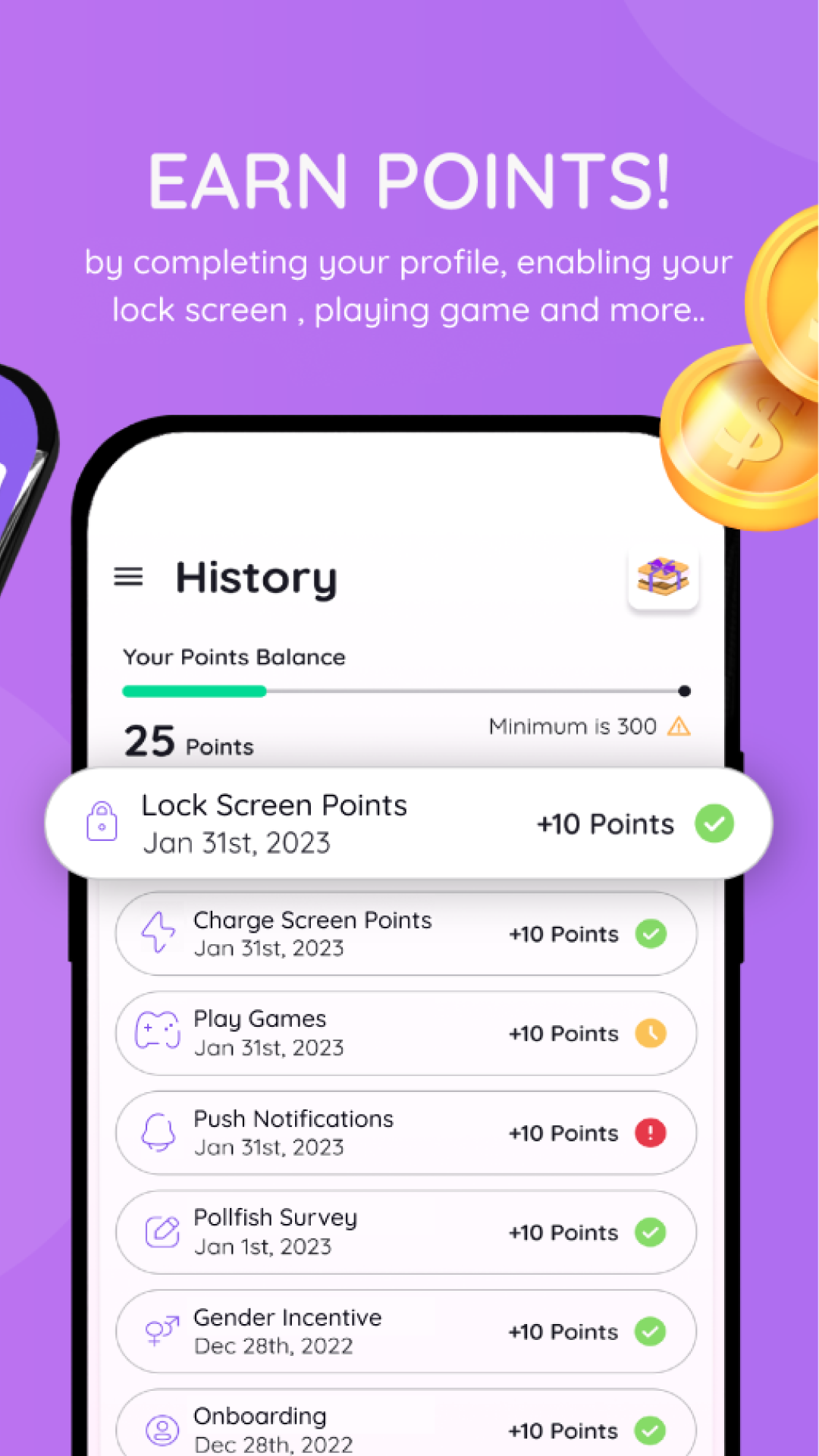 اسکرین شات 4 برنامه Make Money & Earn Cash Rewards