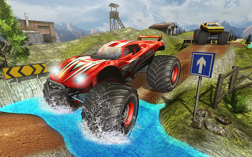 اسکرین شات 1 بازی Monster Truck Hill Racing