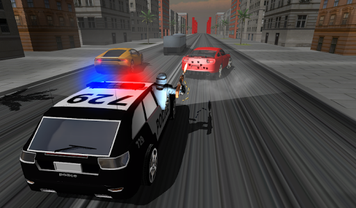 اسکرین شات 3 بازی Police Car Racer 3D
