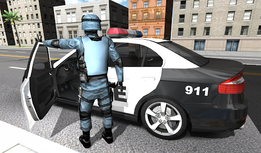 اسکرین شات 1 بازی Police Car Racer 3D