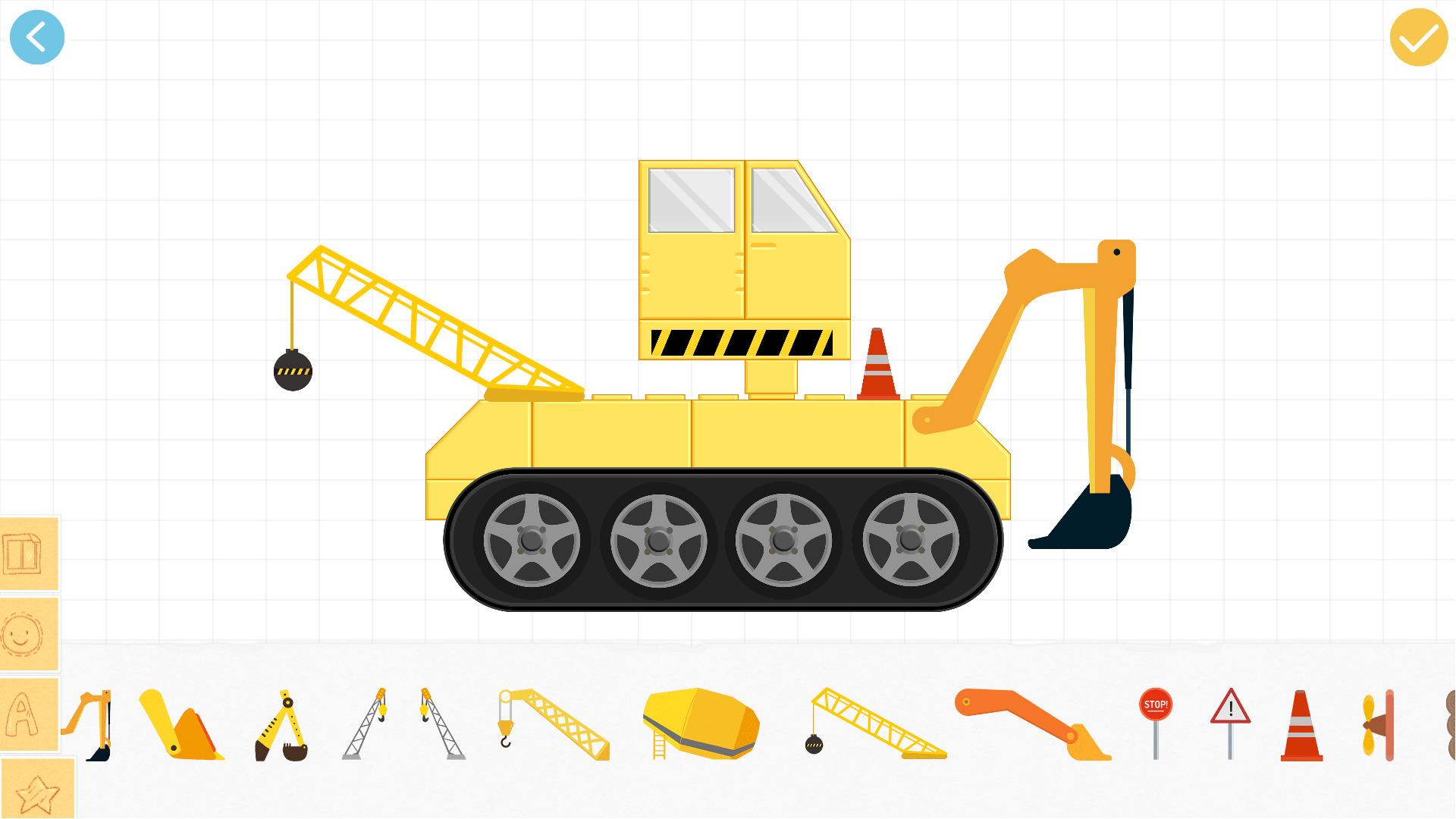 اسکرین شات 5 بازی Brick Car(4+)-Build & Racing