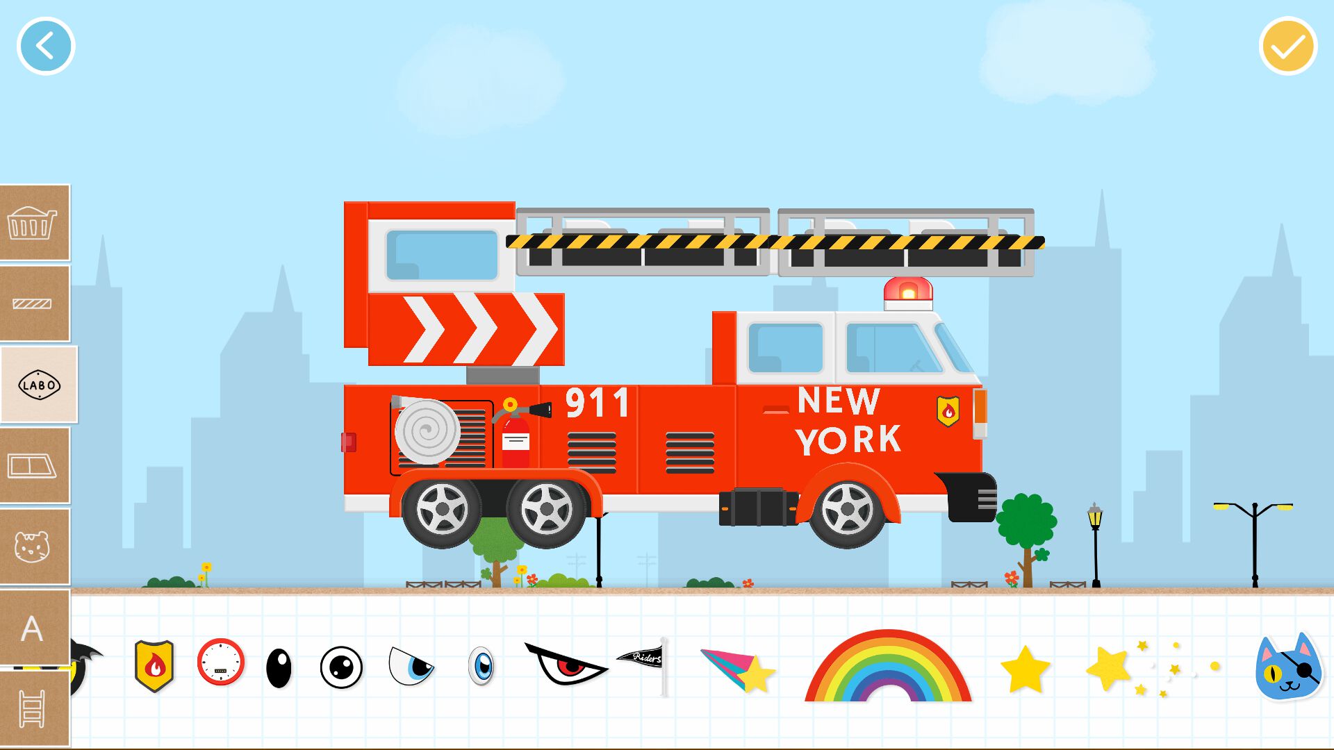 اسکرین شات 4 بازی Labo Brick Car 2 Game for Kids