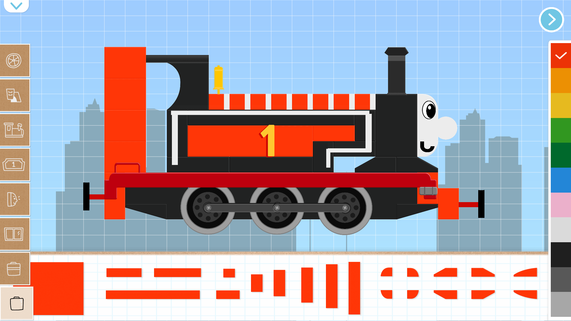 اسکرین شات 3 بازی Labo Brick Train Game For Kids